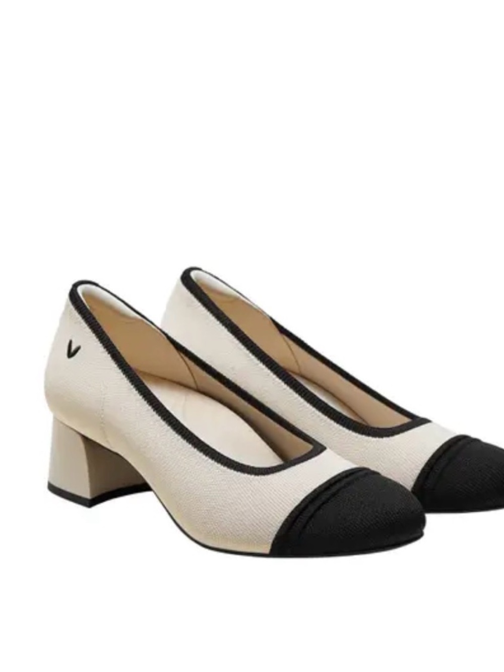 VIVAIA Julie Pro heels pumps shoes cream black sz 43 11 11.5